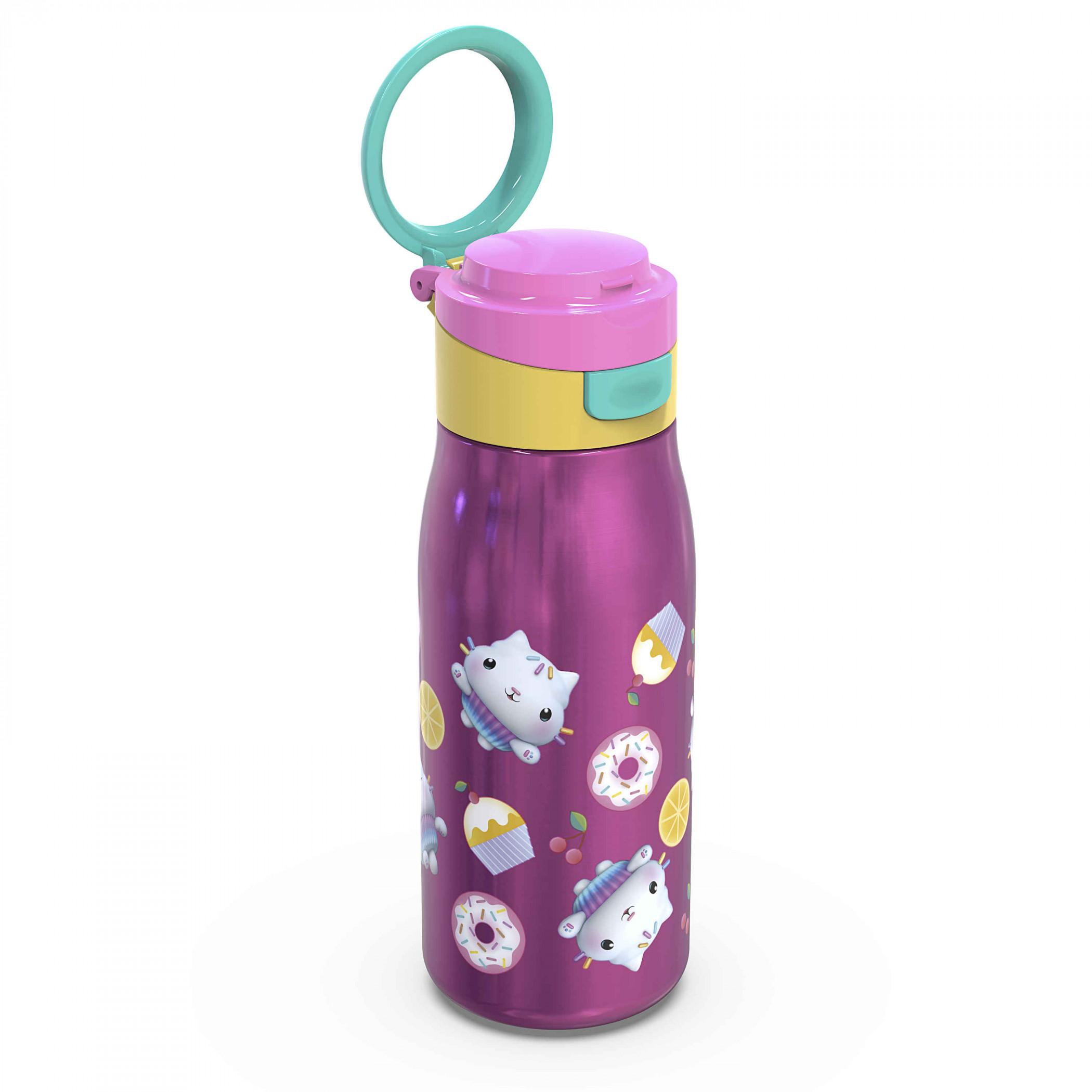 Gabby's Dollhouse 13.5oz Stainless Steel Double Walled Water Bottle